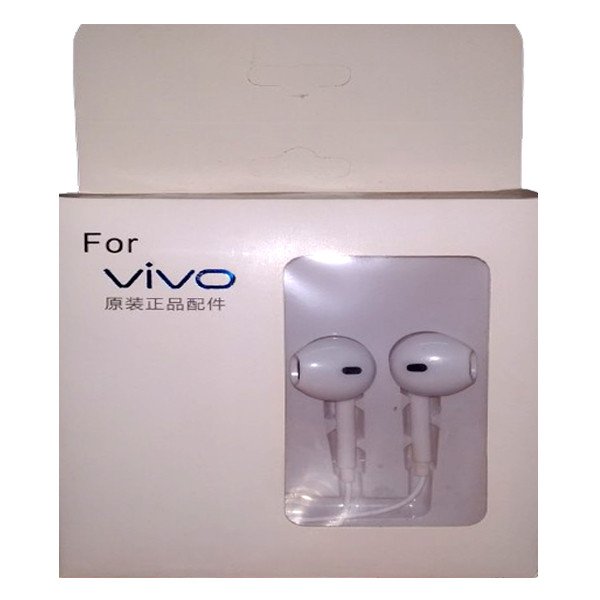 Vivo Earphone with 3.5mm Headphone Jack, Remote and Built-in Microphone
